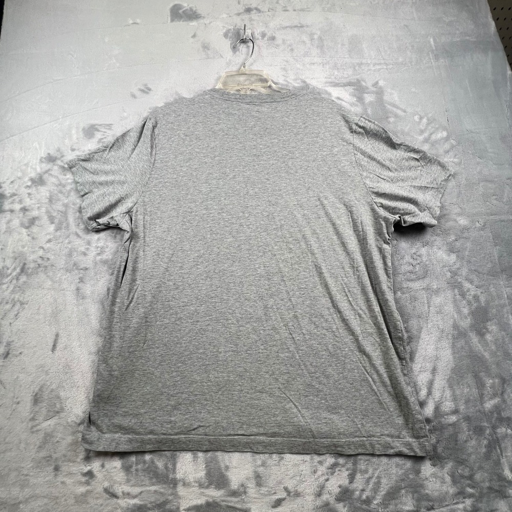Nike T-Shirt Mens XL Gray Short Sleeve Embroidered Logo Crewneck Tee - Picture 8 of 9
